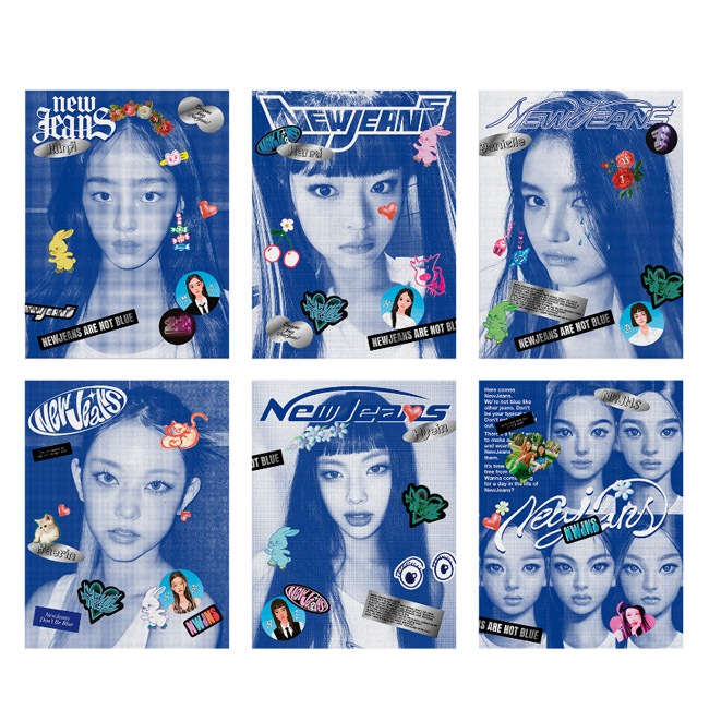 NewJeans 1st EP New Jeans Bluebook 6種セット NEWJEANS - 1ST EP [ NEW JEANS ] Bluebook Ver. | Shopee Brasil