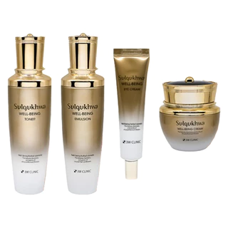 3W Clinic Sulgukwha Well-Being toner 120ml emulsion 120ml eye cream 40g cream 60g 4types em Oferta na Shopee