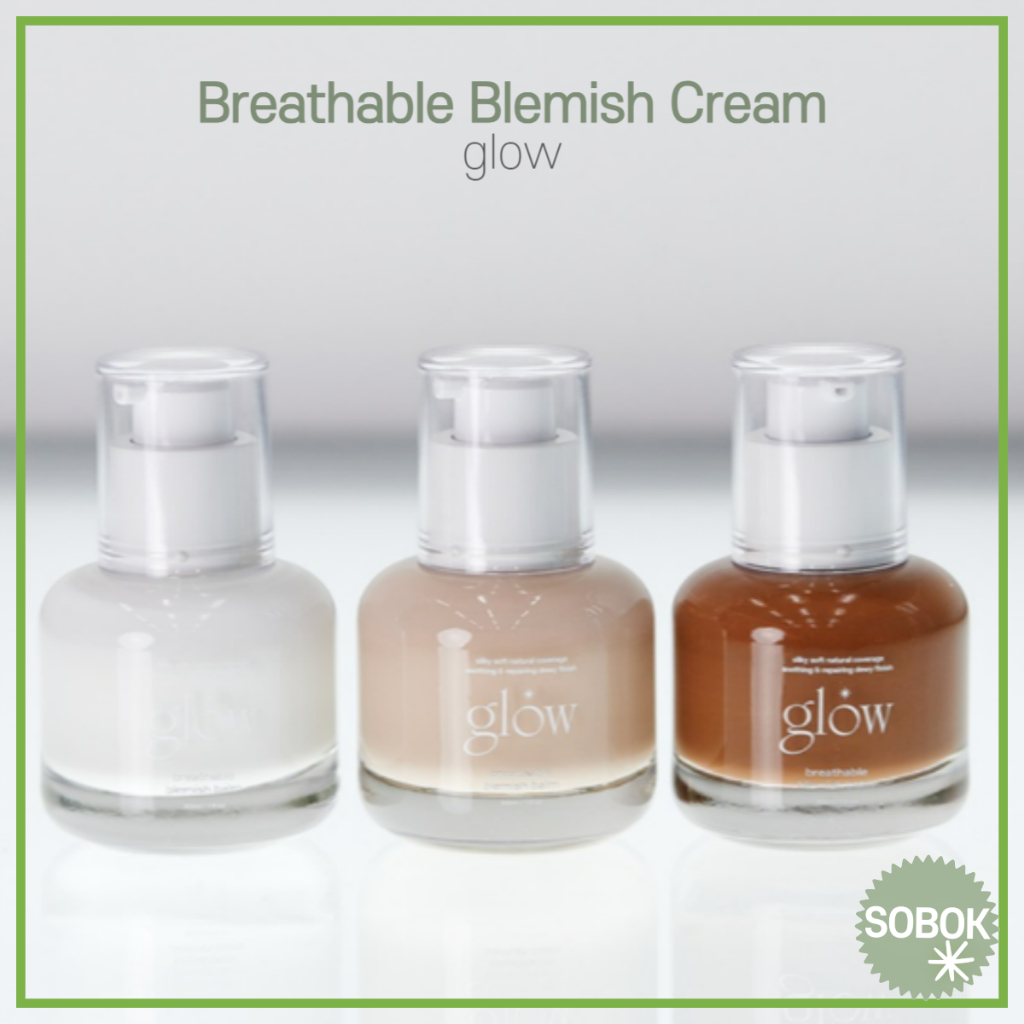glow] Breathable Blemish Cream Creme De Manchas Respirável 30ml bb