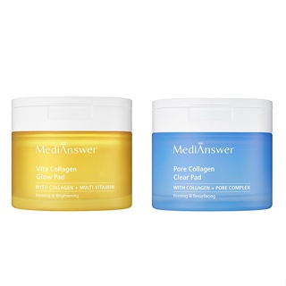 [MediAnswer] Vita Collagen Glow 140ml / Pore Collagen Clear Pad 120ml (80pads)