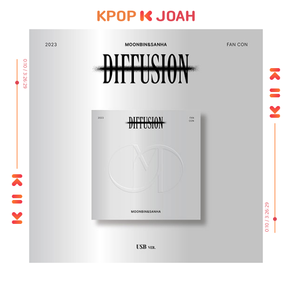 ASTRO MOONBIN & SANHA -2023 FAN CON : DIFFUSION ( DVD / USB