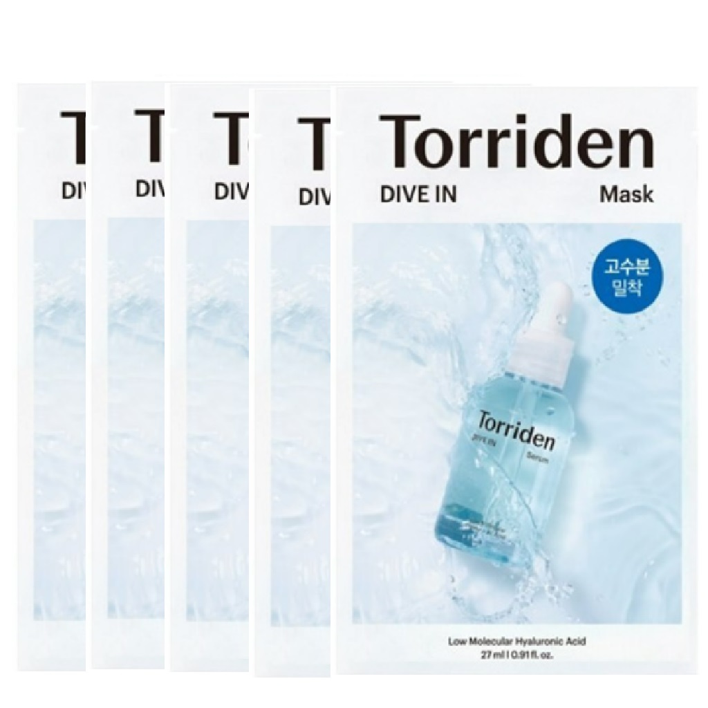 torriden dive in low molecular hyaluronic acid mask 27ml
