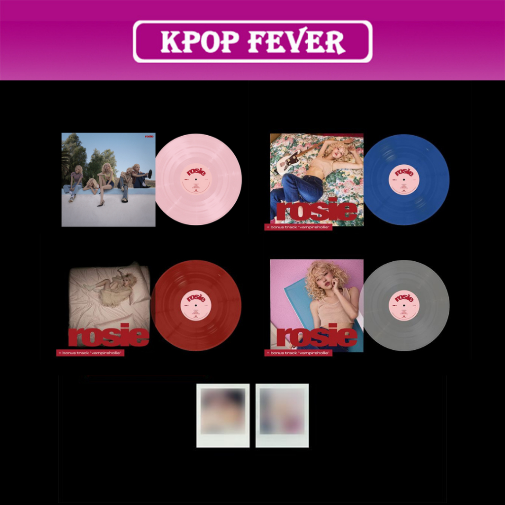 BLACKPINK ROSE - [ ROSIE ] FIRST STUDIO ALBUM VINYL (LP) | Shopee