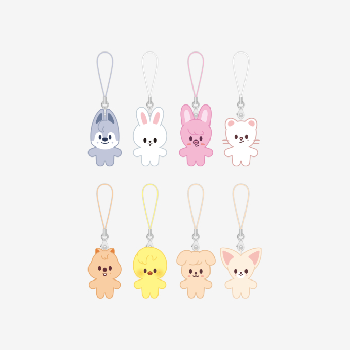 Stray Kids SKZOO KEYRING MICRO Ver. - SKZ 5'CLOCK | Shopee Brasil