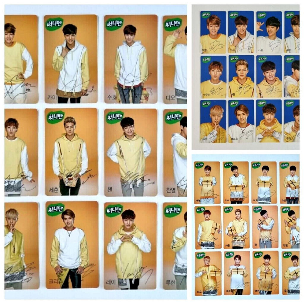 EXO カイ トレカ Sunny10 サニーテン EXO K M SUNNY10 Sunny 10 Evento Promoção Oficial Cartão