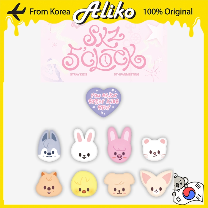 Stray Kids SKZOO MAGNET - SKZ 5'CLOCK | Shopee Brasil