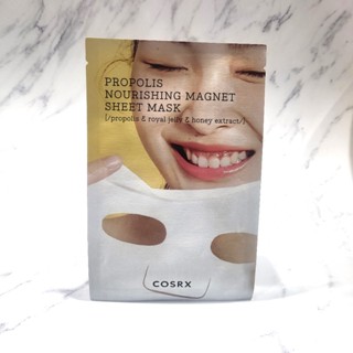 cosrx full fit propolis nourishing magnet sheet mask 25g