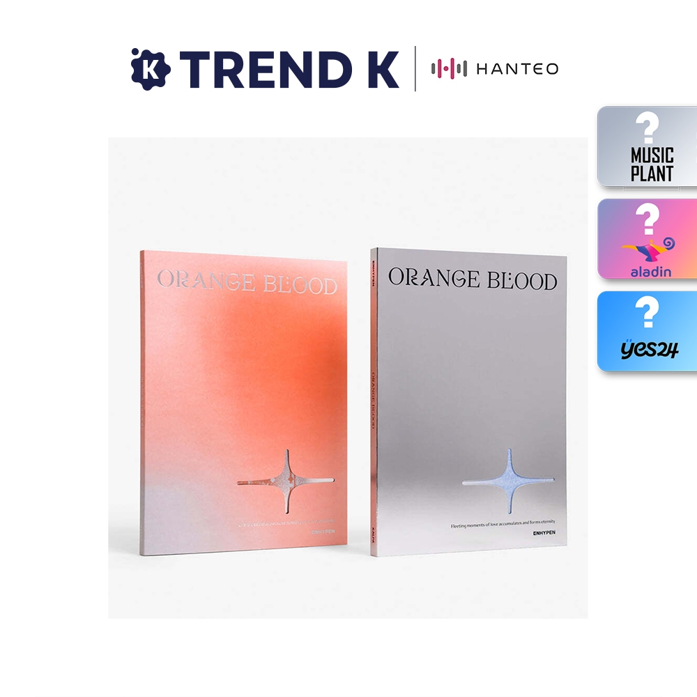 ENHYPEN - 5th Mini Album [Orange Blood] | Shopee Brasil