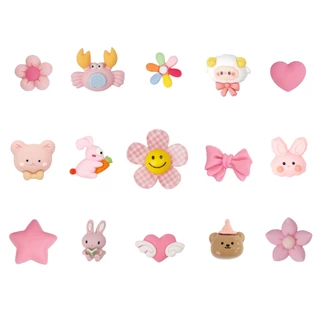 Amuletos WiLLBee CLIPON (Rosa 15 Unidades) Acessório De Decoração
