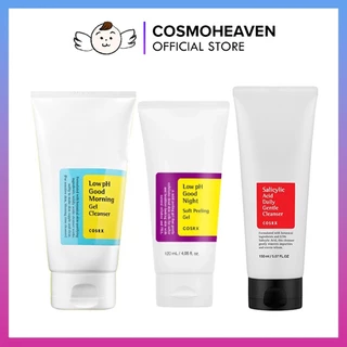 [COSRX] Good Morning Gel Cleanser / Salicylic Acid Daily Gentle Cleanser/ Low pH Good Night Soft Peeling Gel 120ml