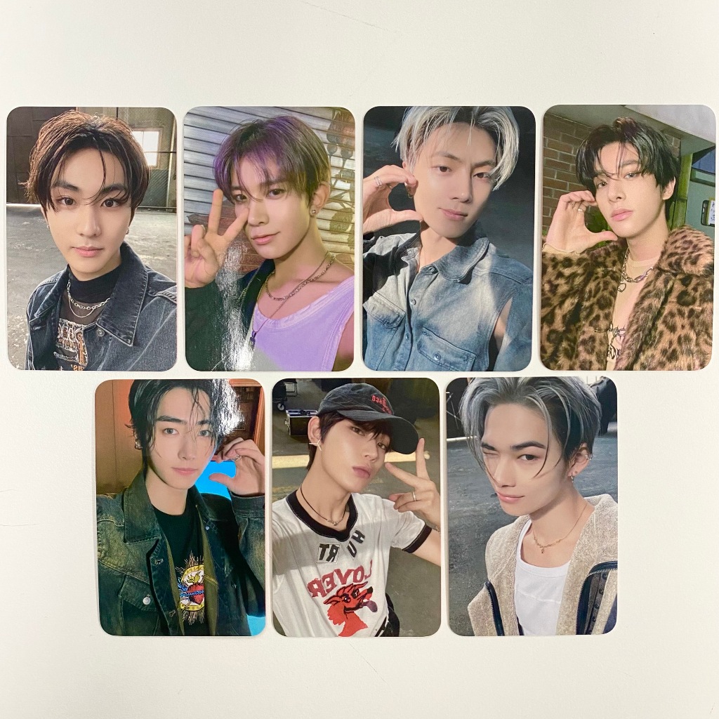ENHYPEN ORANGE BLOOD ラキドロ トレカ ヒスン OFFICIAL] ENHYPEN 5th Mini Album ORANGE BLOOD GS25 POB PHOTOCARD