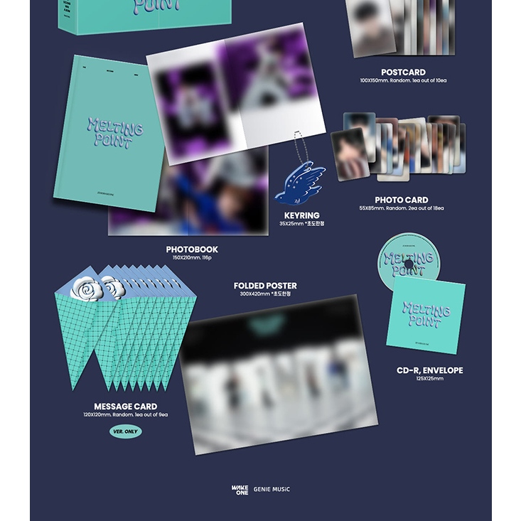ZEROBASEONE (ZB1) - [ MELTING POINT ] 2nd Mini Album | Shopee Brasil