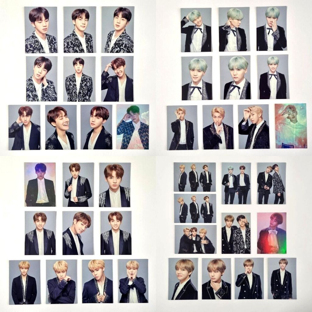 BTS 2017 Concerto The WINGS TOUR Seoul O Mini Cartão Oficial Final