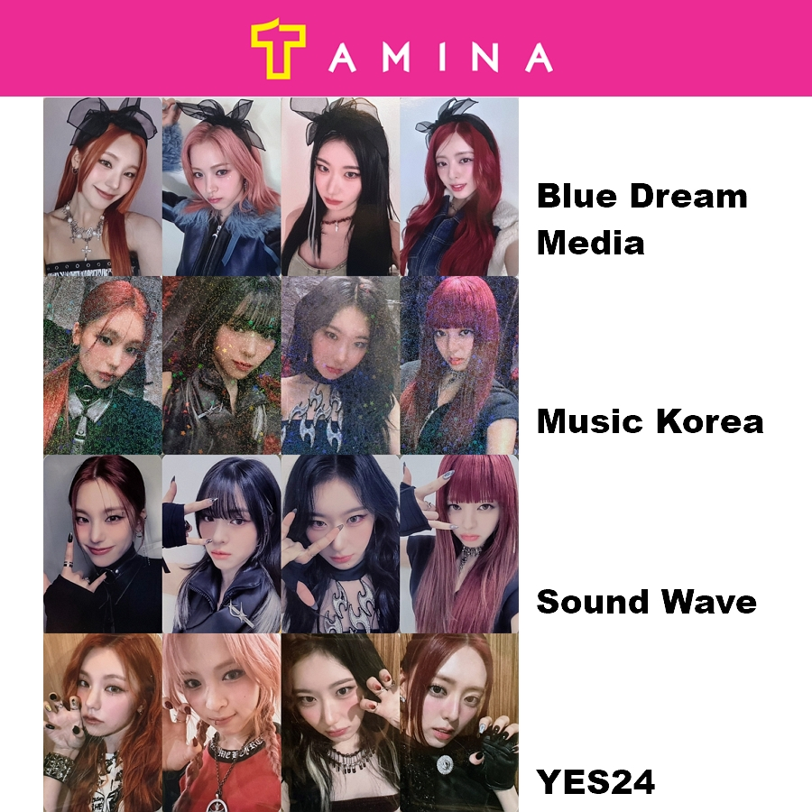 ITZY Born to Be Blue Dream Media, Music Korea, Sound Wave, YES24