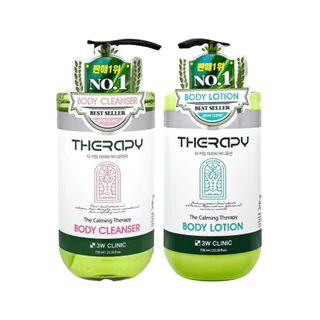 3W Clinic The Calming Therapy Body Cleanser, Body Lotion 750ml em Oferta na Shopee