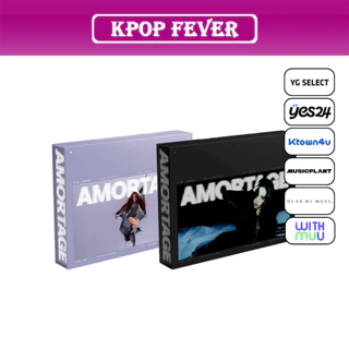 BLACKPINK JISOO - [ AMORTAGE ] MINI ALBUM / EXCLUSIVE EDITION (BLACK / PURPLE VER.) + POB