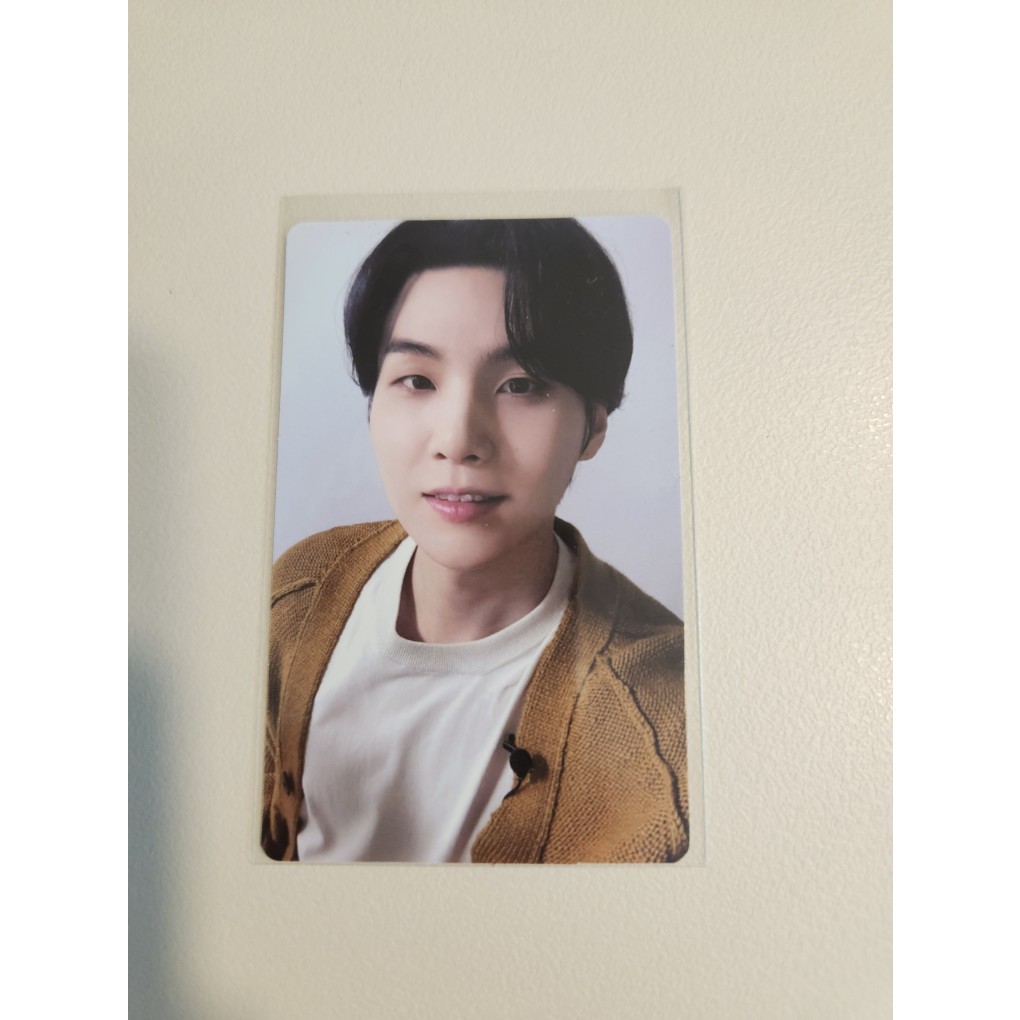 BTS SUGA Agust D-Day POWER STATION Lucky Draw Evento Cartão