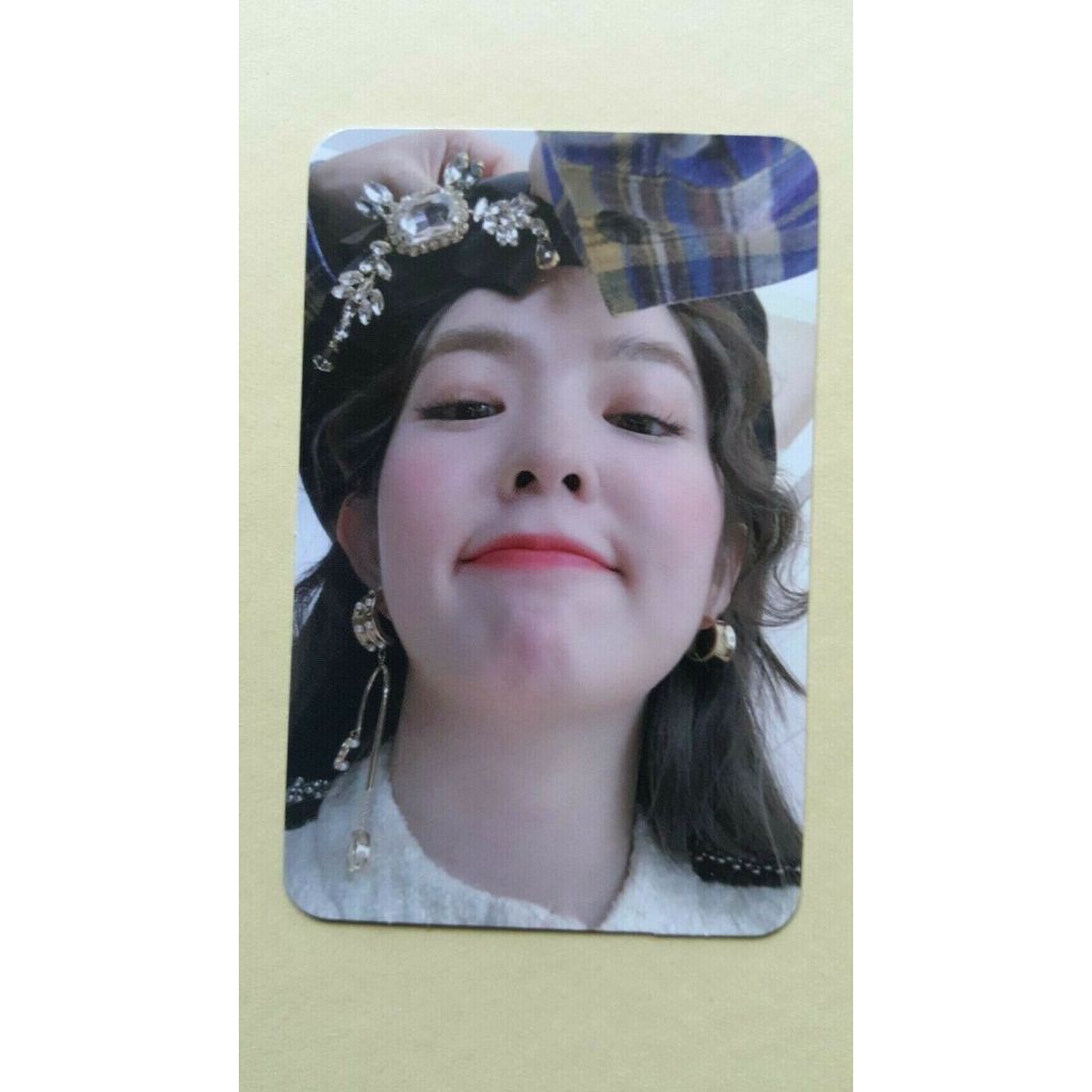 Irene & Seulgi VELVET Vermelho 1o Mini Álbum Monster Cartão