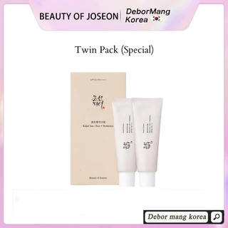 1+1 Beauty of joseon Relief Sun： Rice+Probiotics 50ml set
