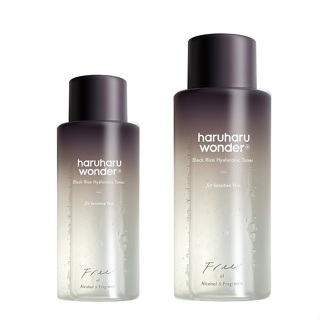 [haruharu wonder] Black Rice Hyaluronic Unscented Toner / 2 Option
