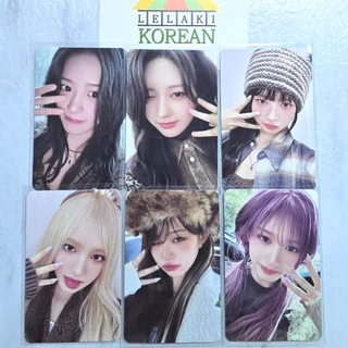 IVE -3rd EP Album [ IVE EMPATHY ] SSQ 4type SET IVE POB Official Photocard
