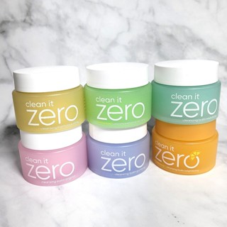 banila co clean it zero cleansing balm original, pore clarifying, nurishing, revitalizing, purifying 100ml /foam cleanser 150ml