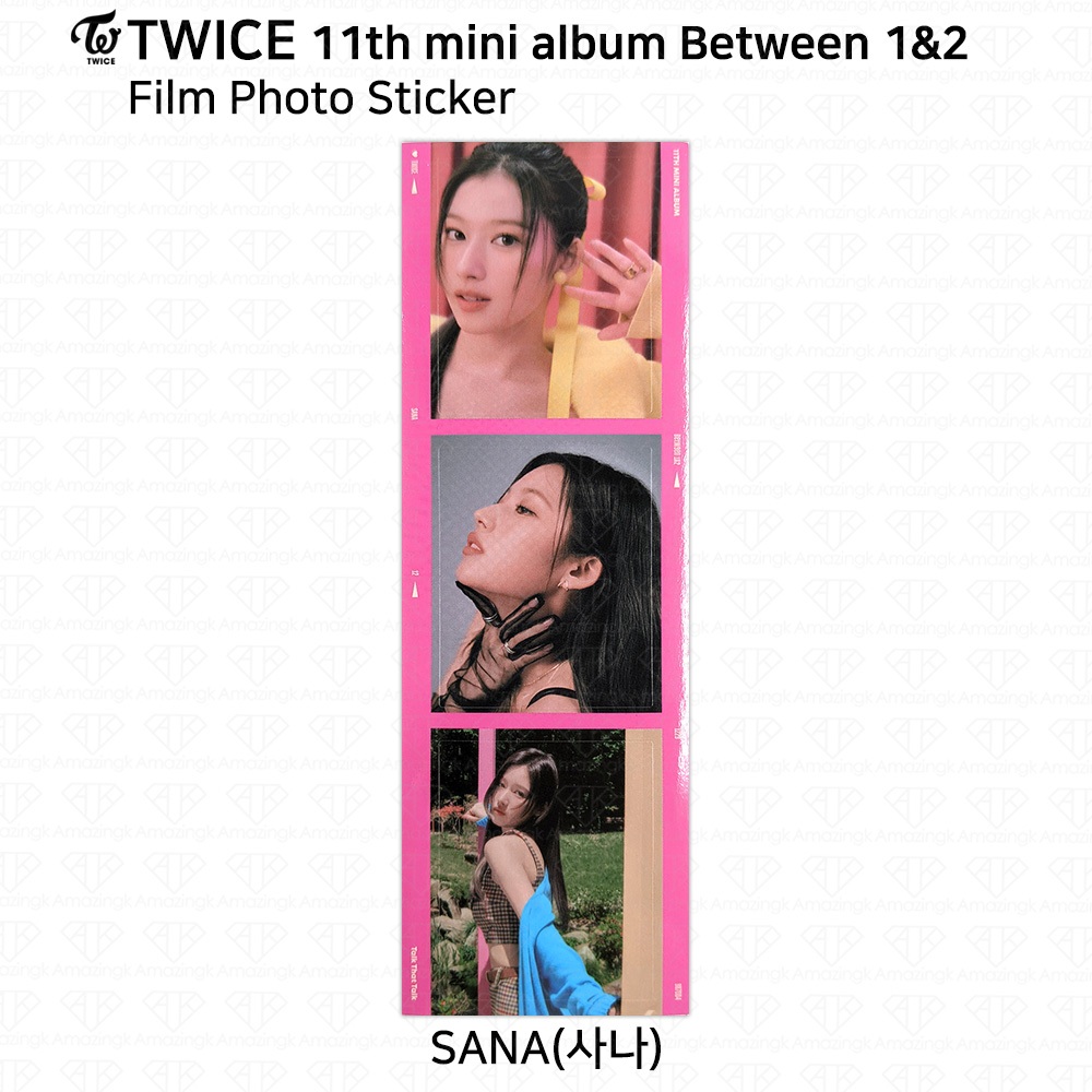TWICE 11o Mini Álbum Entre 1 & 2 Sana Photocard Cartão Postal