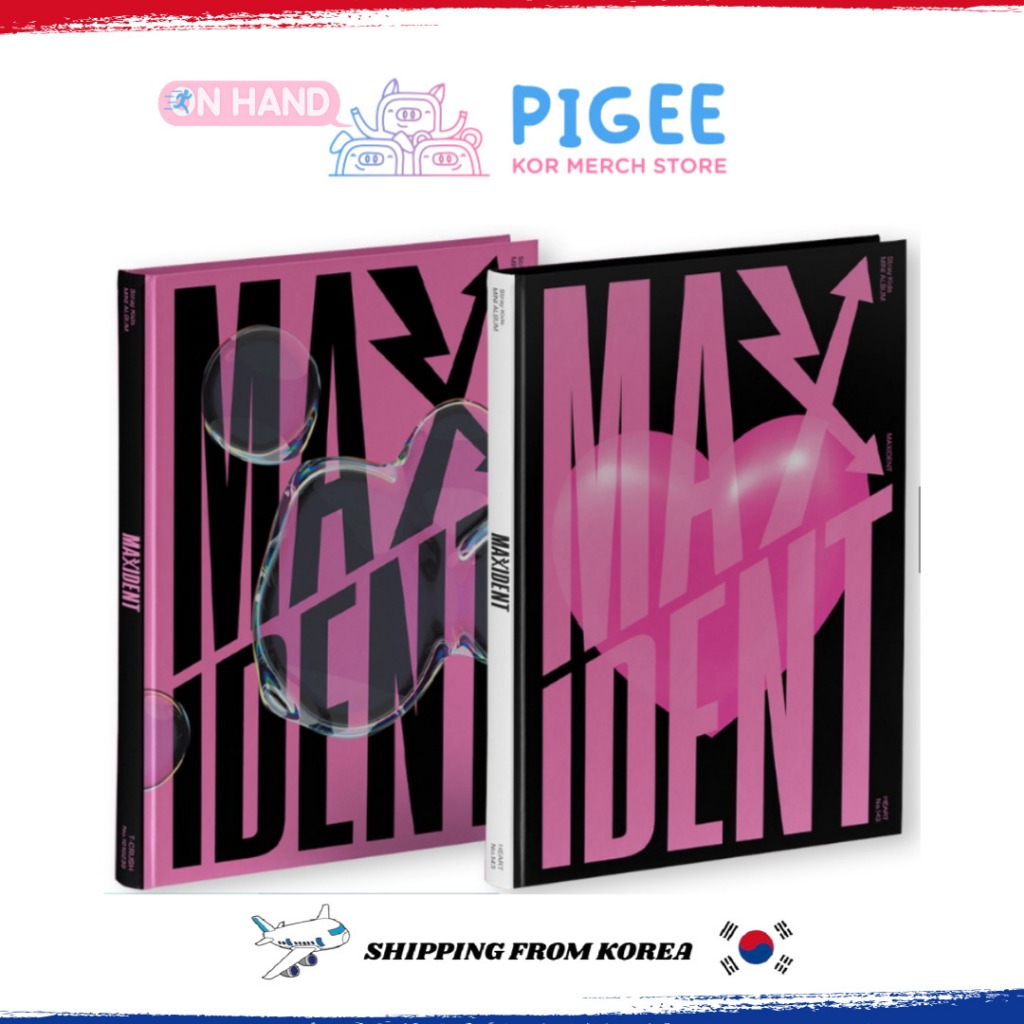 STRAY KIDS - [ MAXIDENT ] 7TH Mini Album (T-CRUSH/HEART) | Shopee