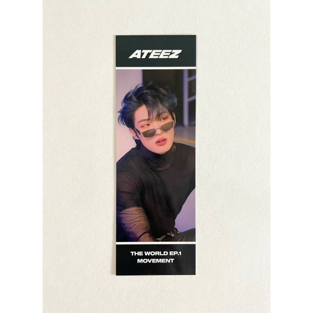 ATEEZ 8o Mini Álbum O Mundo EP . 1 Movimento Lucky Draw Photocard
