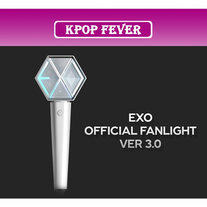 EXO - OFFICIAL LIGHT STICK VER.3.0 | Shopee Brasil