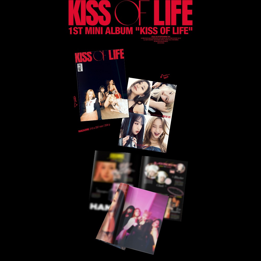 KISS OF LIFE [KISS OF LIFE] 1st Mini Album | Shopee Brasil