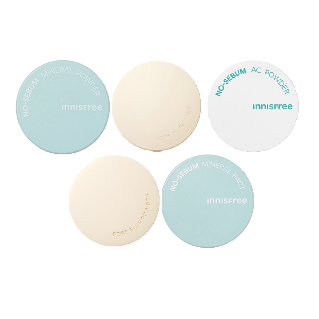 innisfree no sebum powder,pact / pore blur powder,pact Shopee Brasil