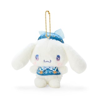 Estoque Pronto/Sanrio Personagens Mini Mascote Holder Plush 2023 (Olá kitty  , Minha Melodia , pompompurin , kuromi , pochacco , hangyodon etc .)