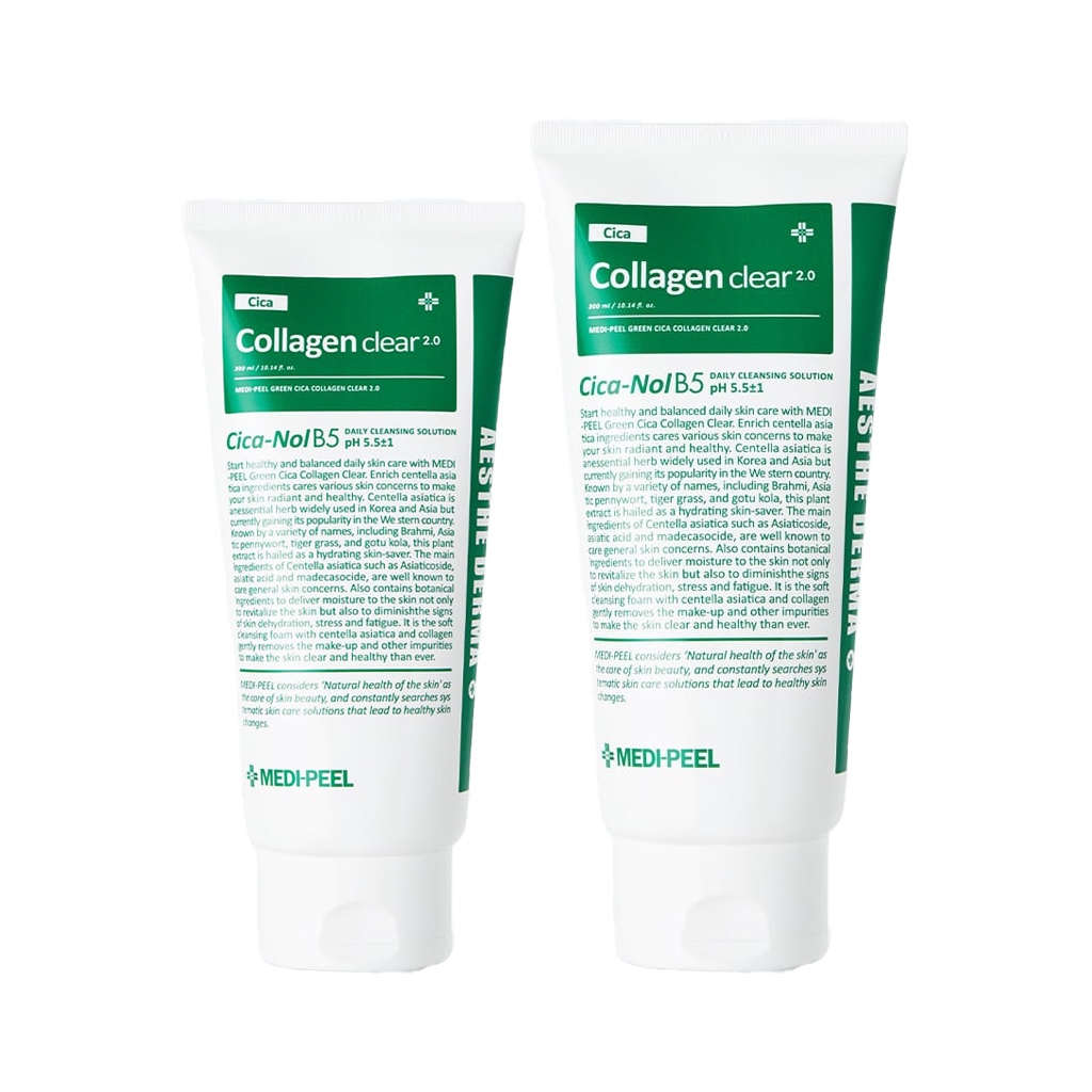 medi-peel green cica collagen clear 120ml 300ml