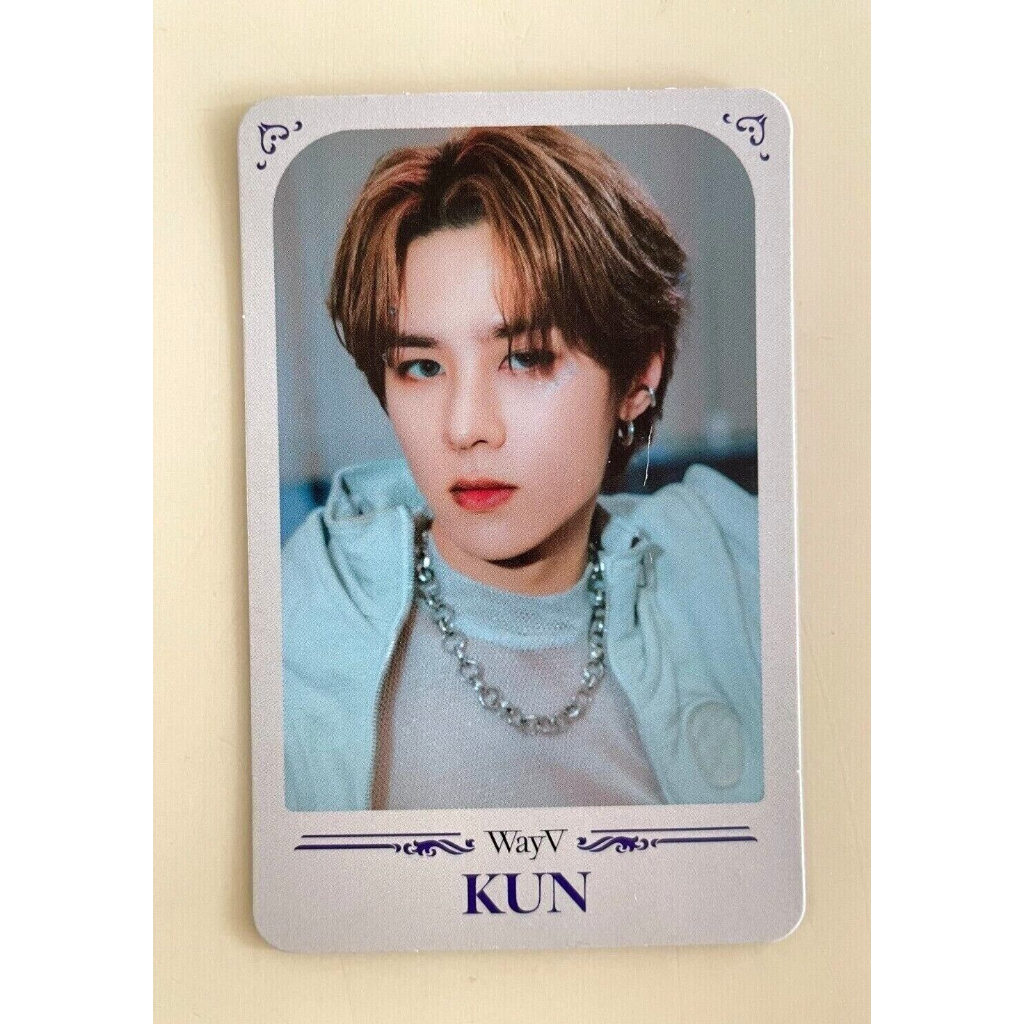 WayV Fantasma SMTOWN OFFICIAL MD Photocard RANDOM TRADING CARD