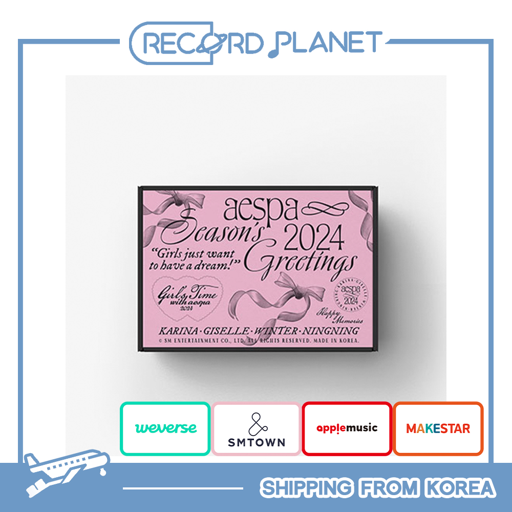 POB] AESPA - 2024 SEASON'S GREETINGS | Shopee Brasil