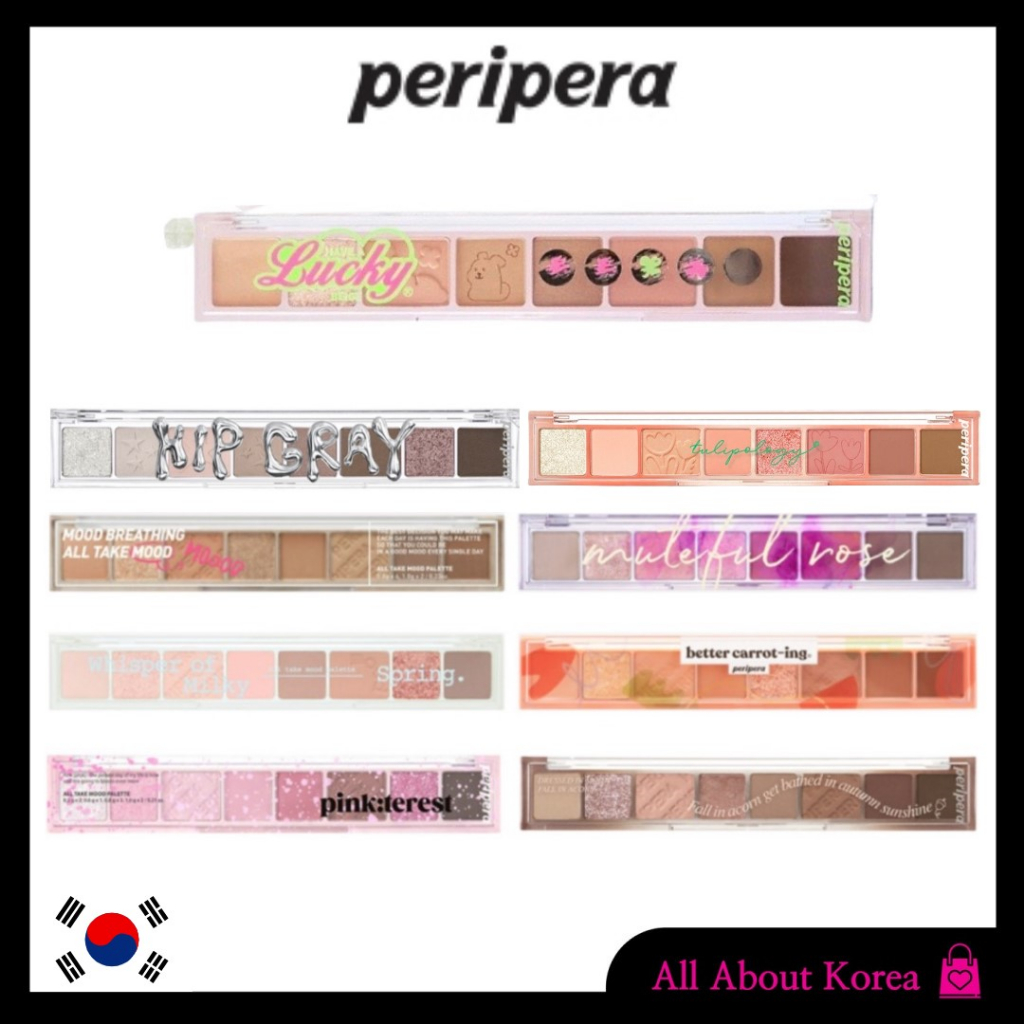 PERIPERA]All Take Mood Palette 11colors, Todas As Paletas Take