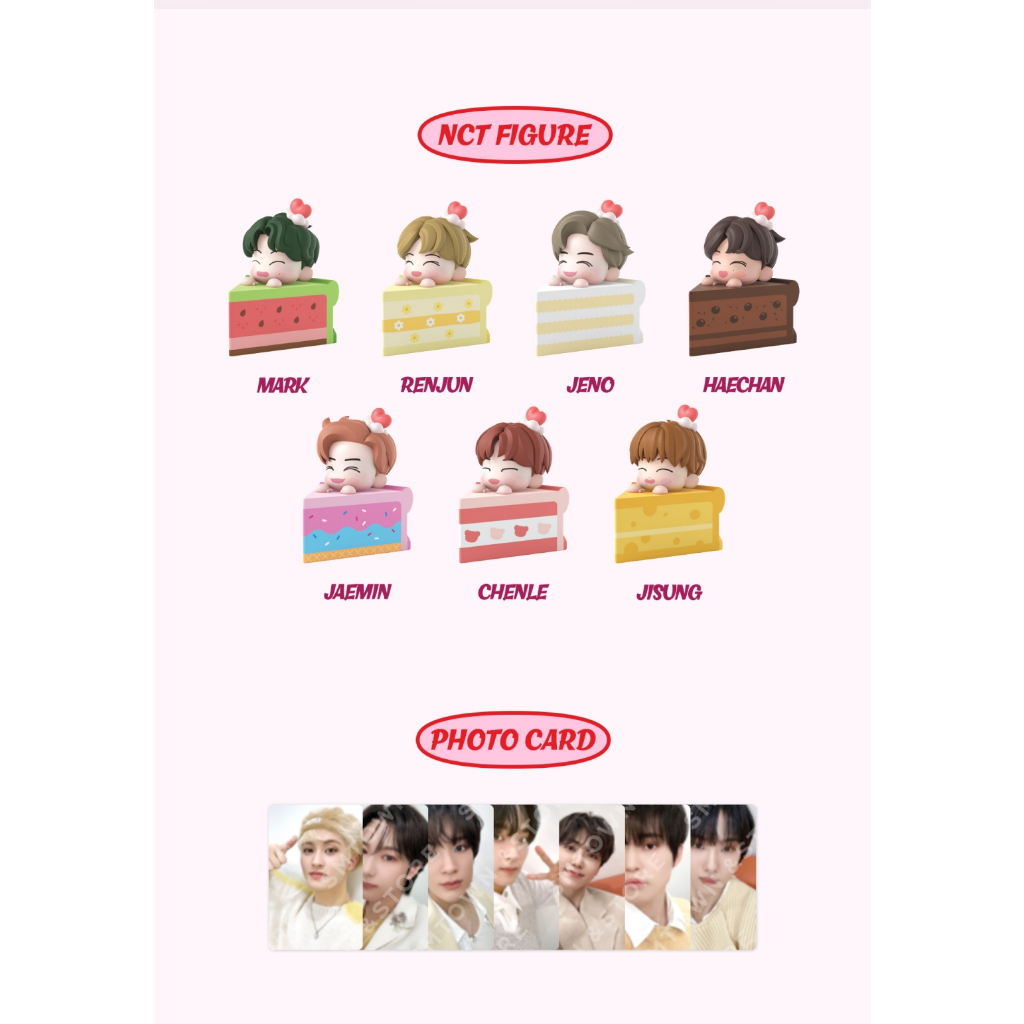 PREORDER] NCT DREAM CCOMAZ VALENTINE's CAKE | Shopee Brasil