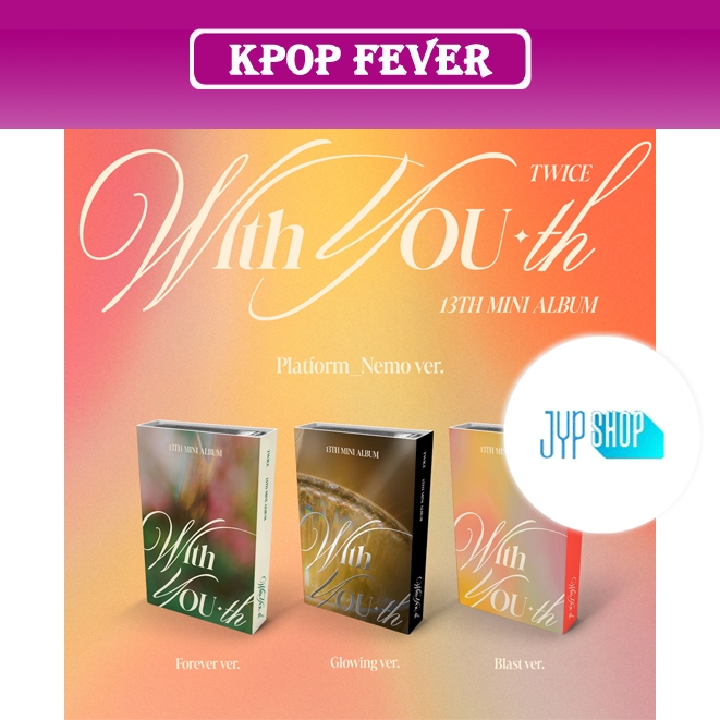 [ POB ] TWICE 13TH MINI ALBUM [ With YOU-th ] NEMO VERSION PLATFORM