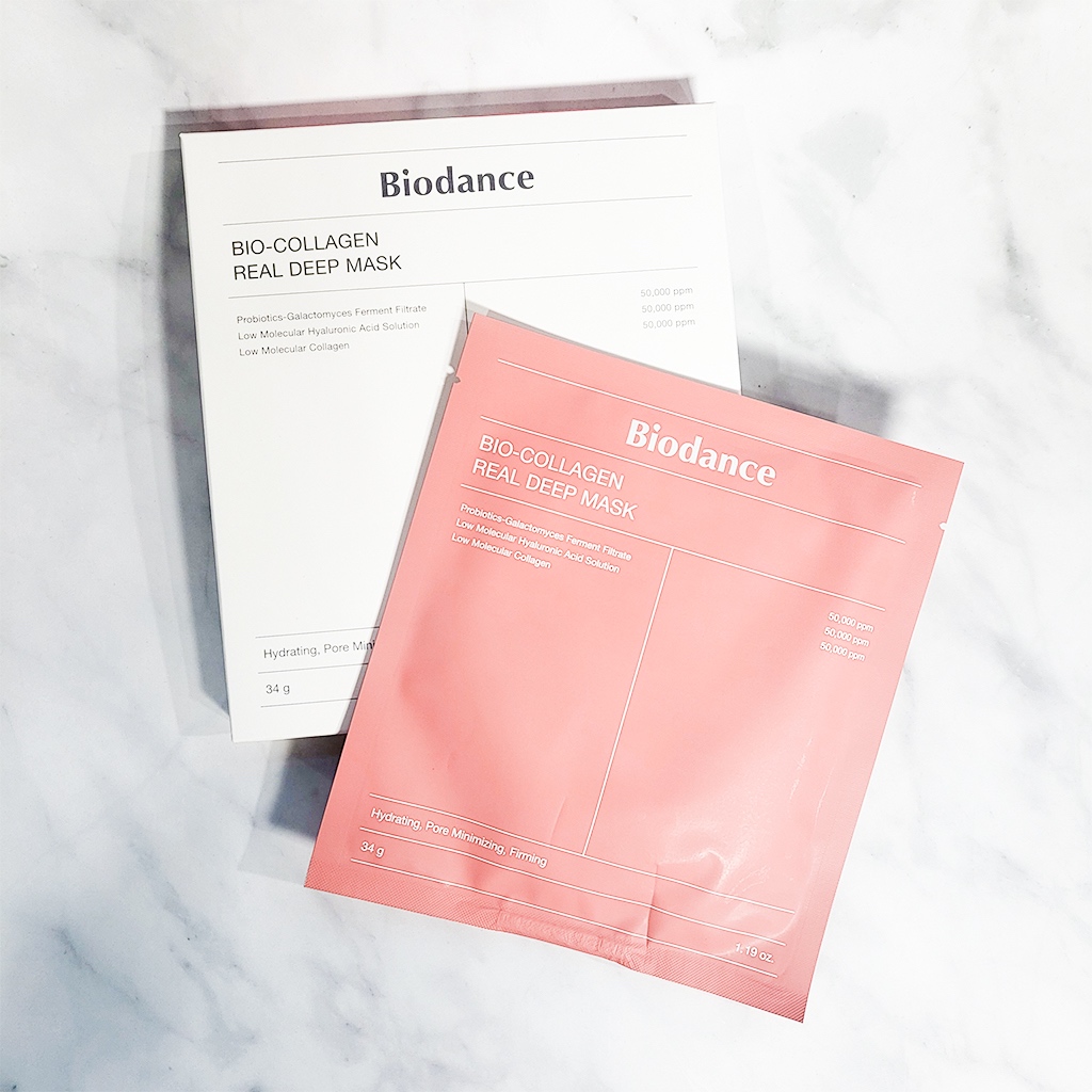 biodance bio-collagen real deep mask 1ea 34g | Shopee Brasil
