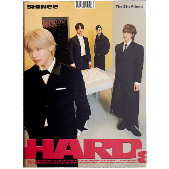 SHINEE - [ HARD ] 8TH Album (PHOTOBOOK Ver.) | Shopee Brasil