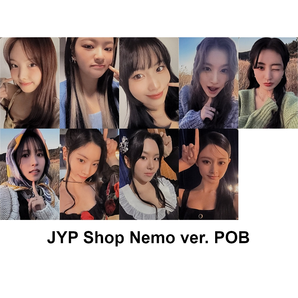 TWICE 13th Mini Album With You-th POB - Kakao, JYP Nemo ver. & Key