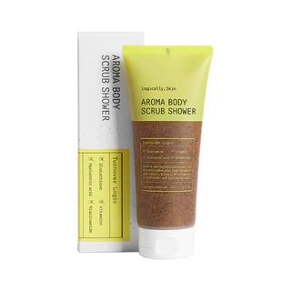 logically, skin aroma body scrub shower 210ml
