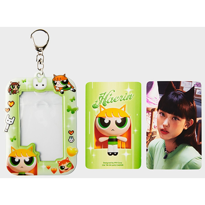 NewJeansキーホルダーパフ NEWJEANS - [THE POWERPUFF GIRLS X NJ] LINE FRIENDS MD (PHOTO