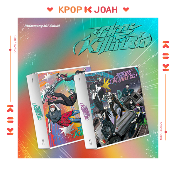 P1HARMONY [KILLIN' IT] 1st FULL ALBUM (8th Feb.2024) | Shopee Brasil