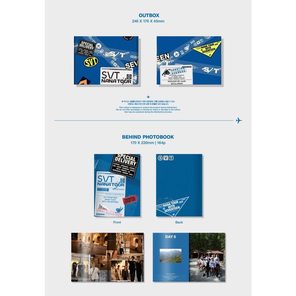 NANA TOUR with SEVENTEEN 2024 MOMENT PACKAGE | Shopee Brasil