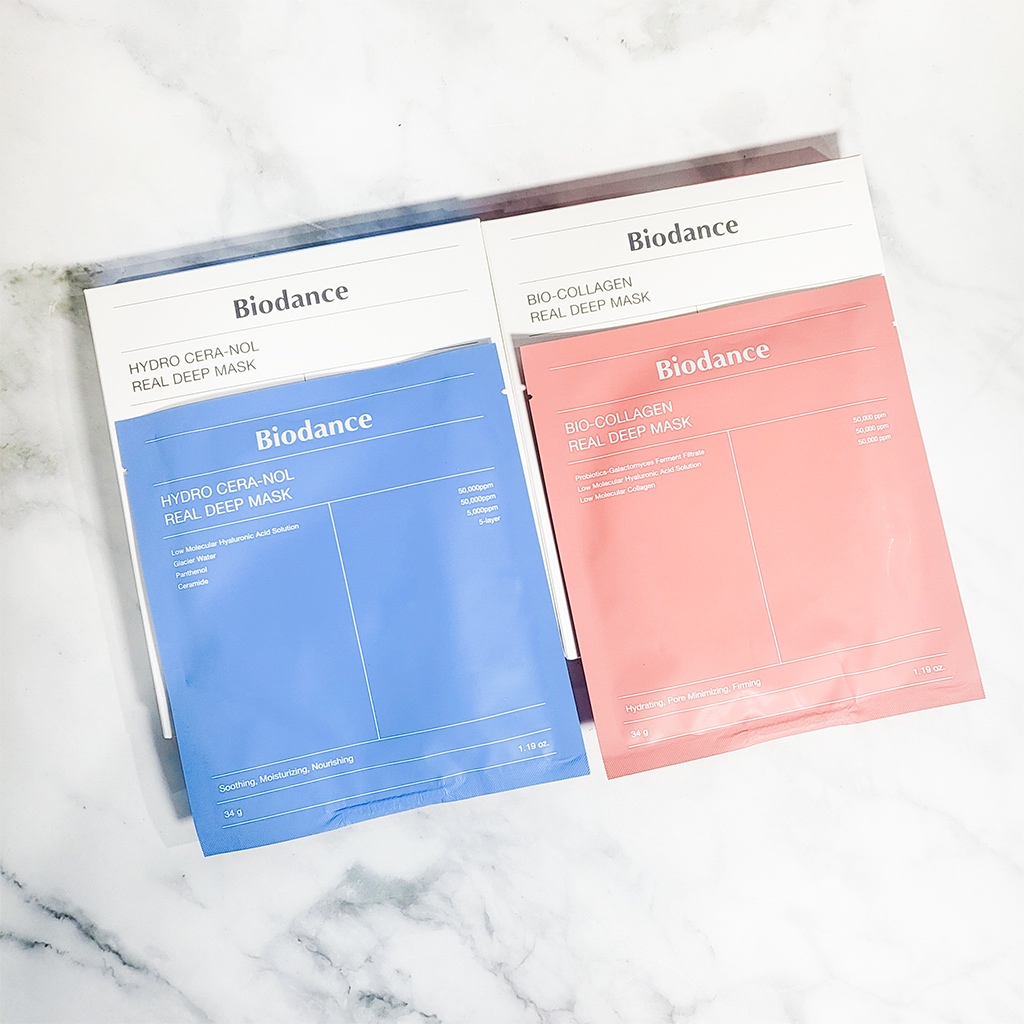 biodance bio collagen real deep mask Colágeno Máscara Real Profunda 1ea 34g (collagen, hydro
