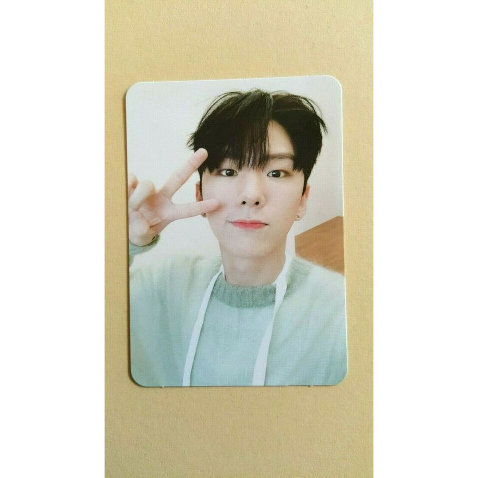 MONSTA X 7o mini Álbum FOLLOW FIND YOU Cartão Fotográfico Oficial