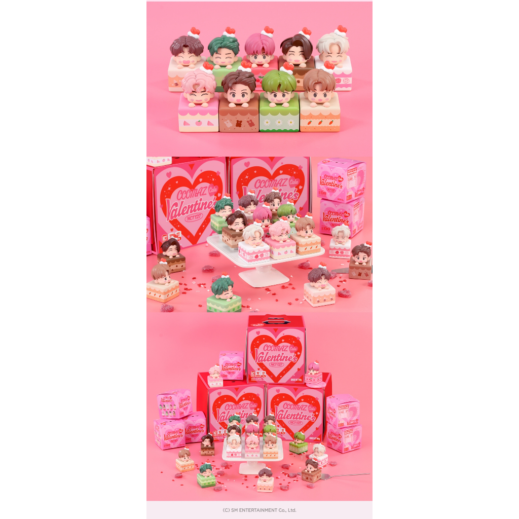 PREORDER] NCT 127 CCOMAZ VALENTINE's CAKE | Shopee Brasil