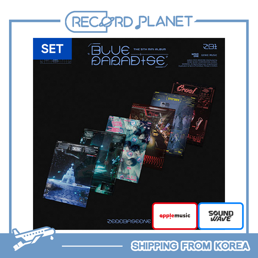 ZB1 blue paradise 未開封セット　コンプ POB] ZEROBASEONE(ZB1) - The 5th Mini Album [BLUE PARADISE] (ZEROSE